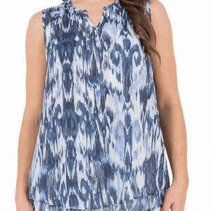 Cristina B Ladies' Sleeveless Blouse, Size L.